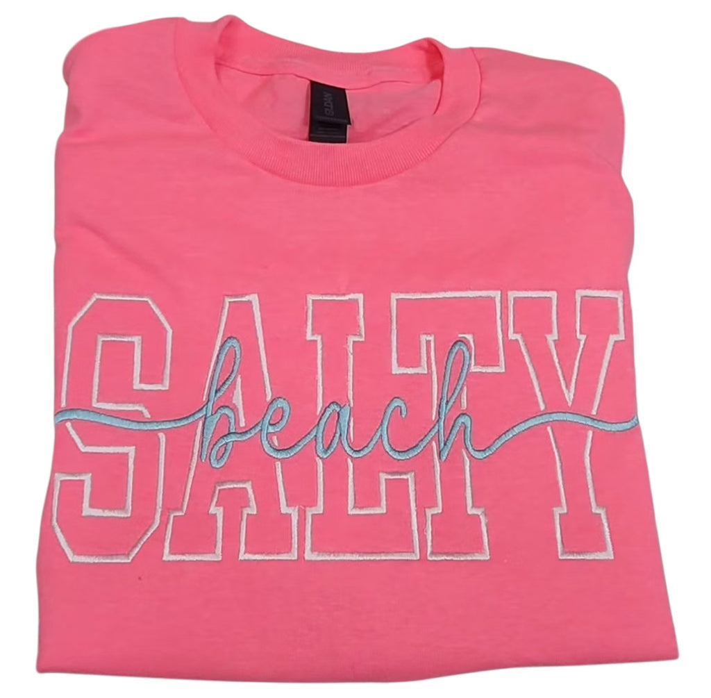 SALTY BEACH TEE OR SWEATSHIRT