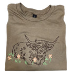 HIGHLAND COW TEE OR SWEATSHIRT