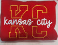 SPLIT KC EMBROIDERED KANSAS CITY