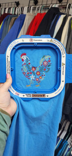 FLORAL CHICKEN POCKET SIZE TEE OR SWEATSHIRT