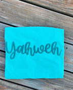 YAHWEH PUFF EMBROIDERED TEE OR SWEATSHIRT