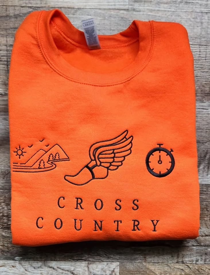 CROSS COUNTRY ICON TEE OR SWEATSHIRT