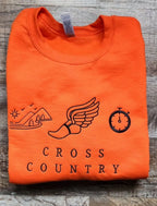 CROSS COUNTRY ICON TEE OR SWEATSHIRT