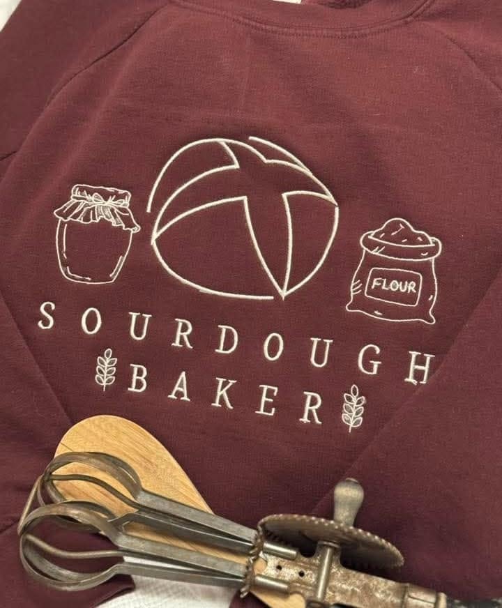 SOURDOUGH BAKER ICON TEE OR SWEATSHIRT