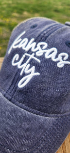 KANSAS CITY PUFF 3D EMBROIDERED HAT