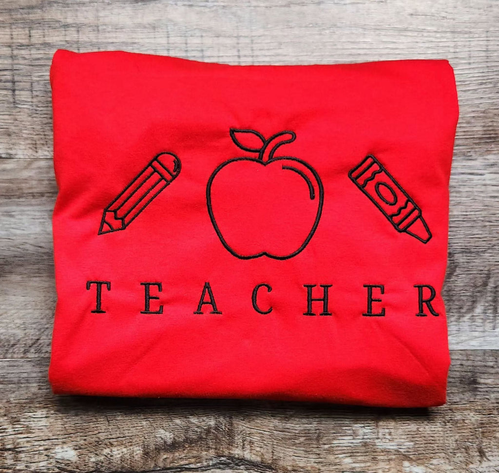 TEACHER ICON TEE OR SWEATSHIRT