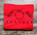 TEACHER ICON TEE OR SWEATSHIRT