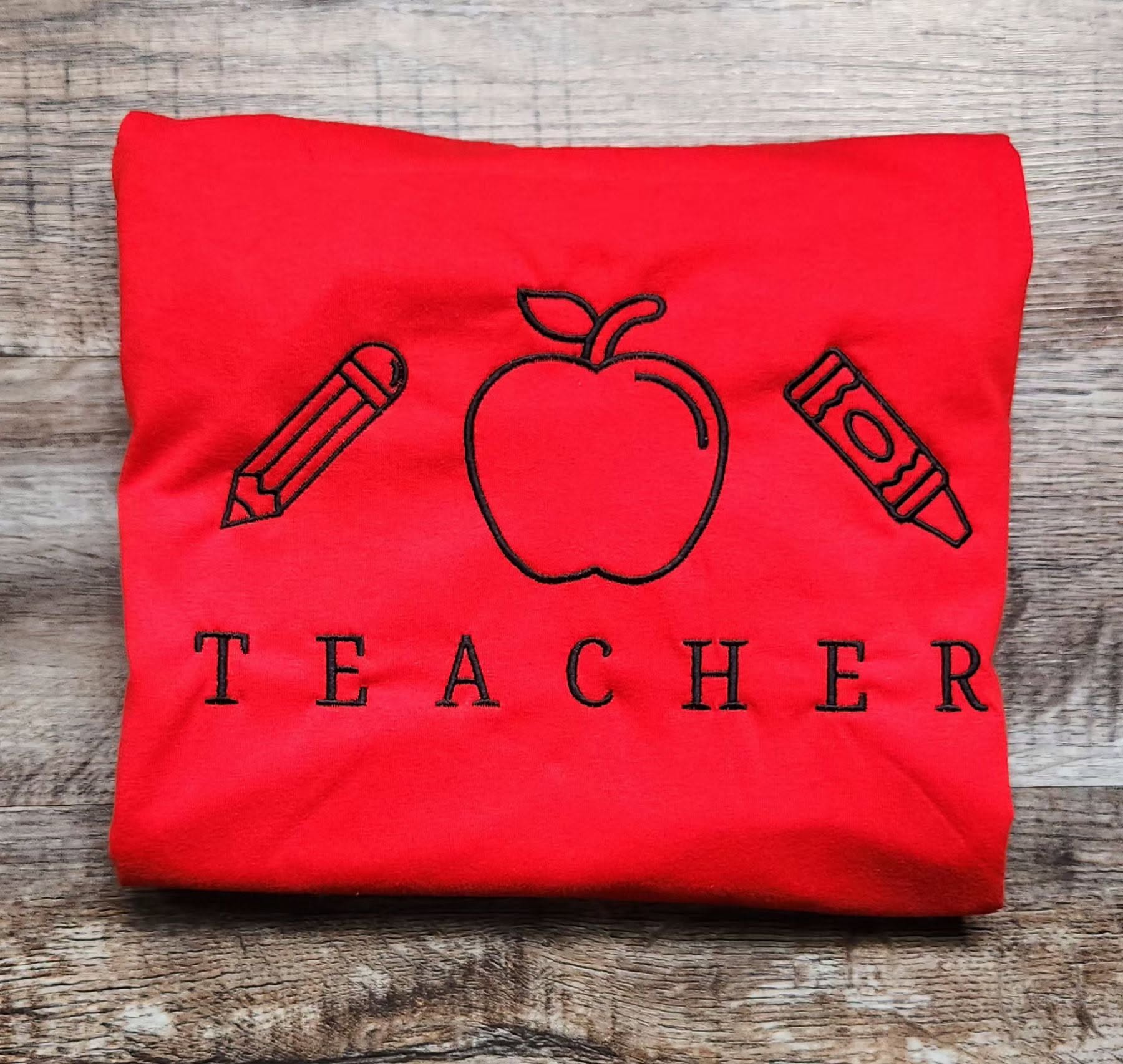 TEACHER ICON TEE OR SWEATSHIRT