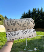 WRESTLING LIFE TEE OR SWEATSHIRT