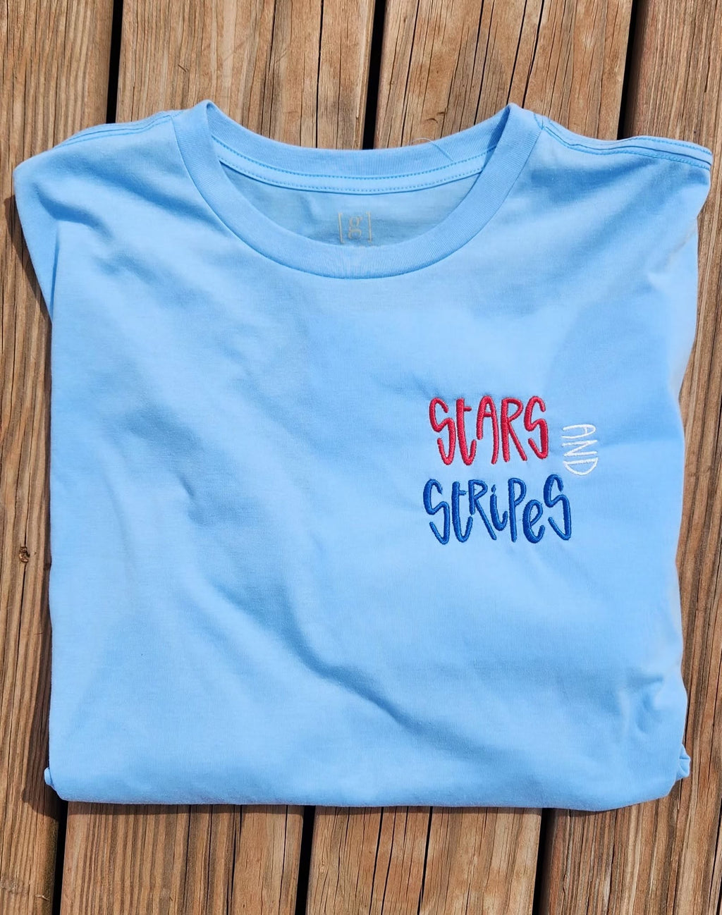 STARS & STRIPES TEE OR SWEATSHIRT