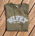 CUSTOM WIFEY EST. TEE OR SWEATSHIRT