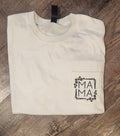 MAMA LEOPARD POCKET TEE