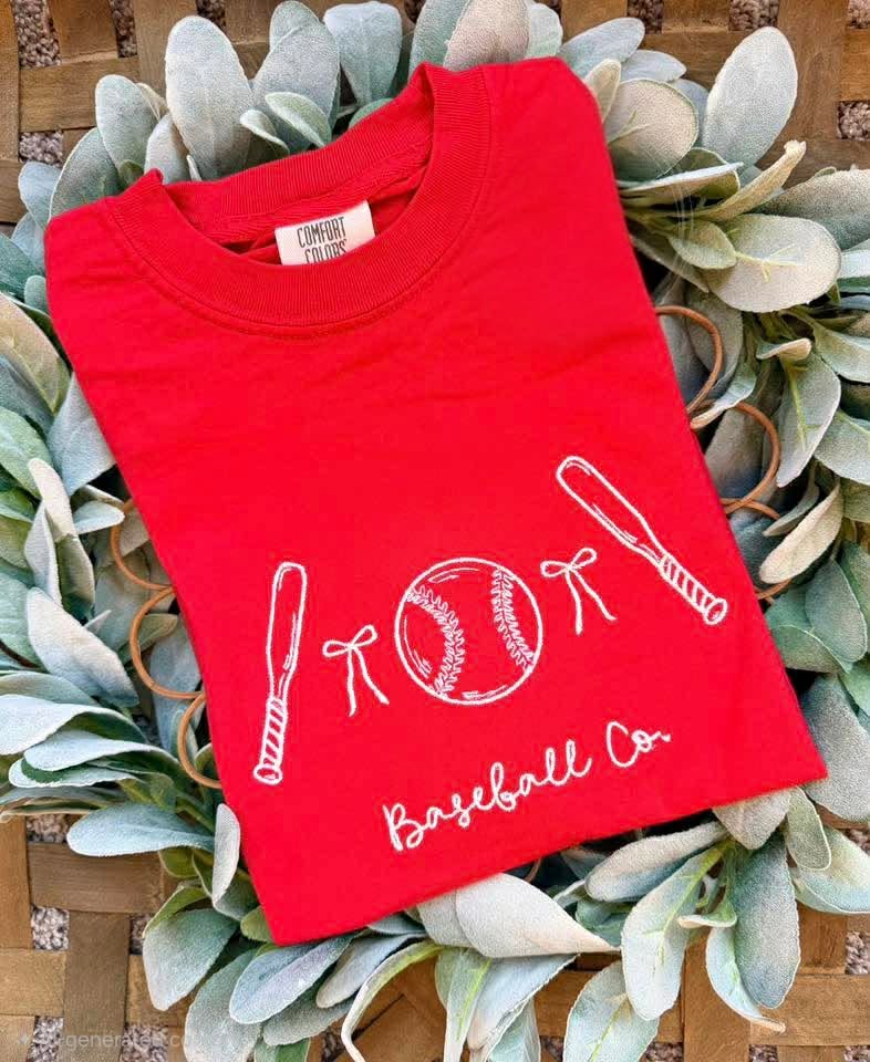 BASEBALL CO TEE OR SWEATSHIRT