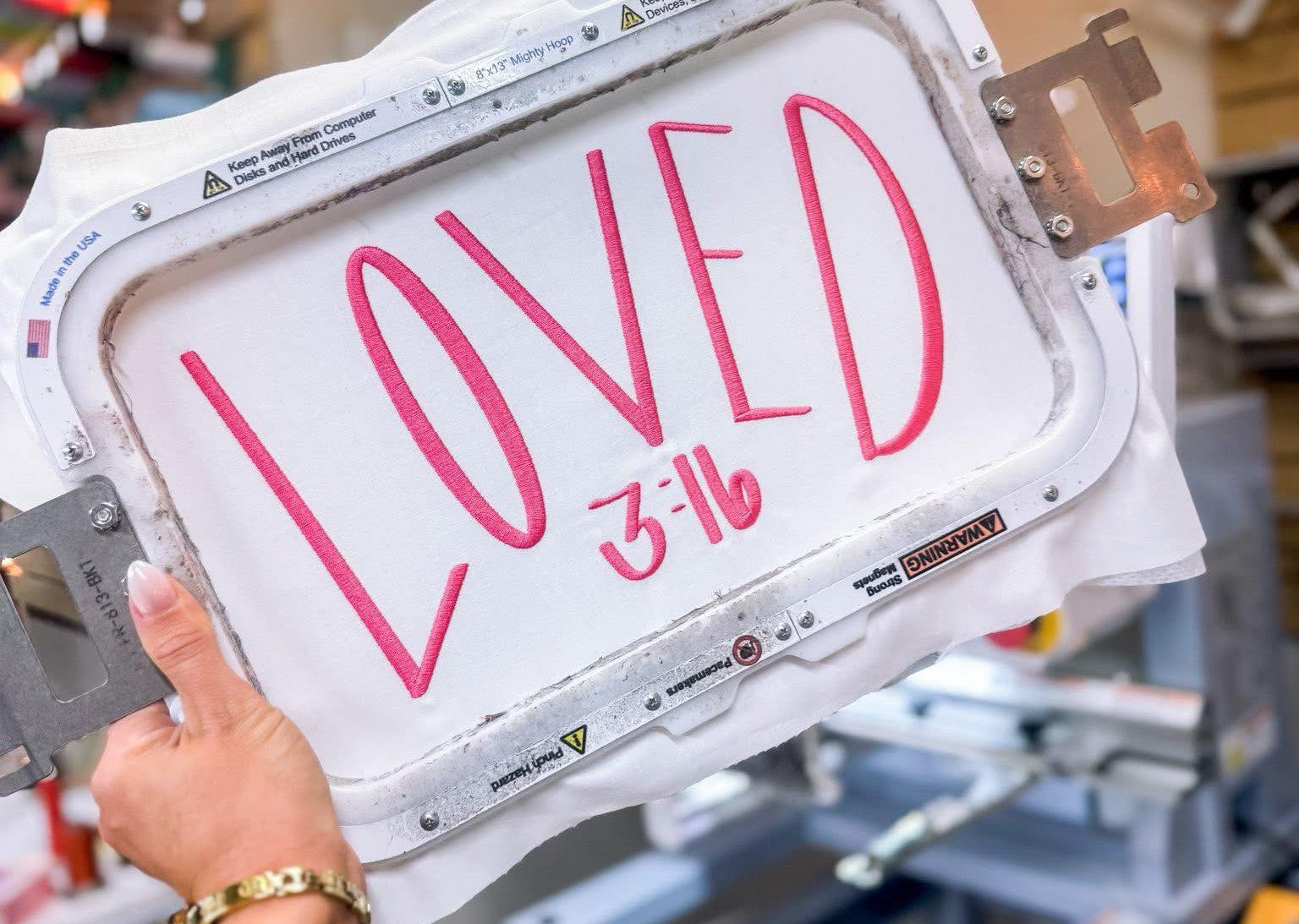 LOVED 3:16 TEE OR SWEATSHIRT