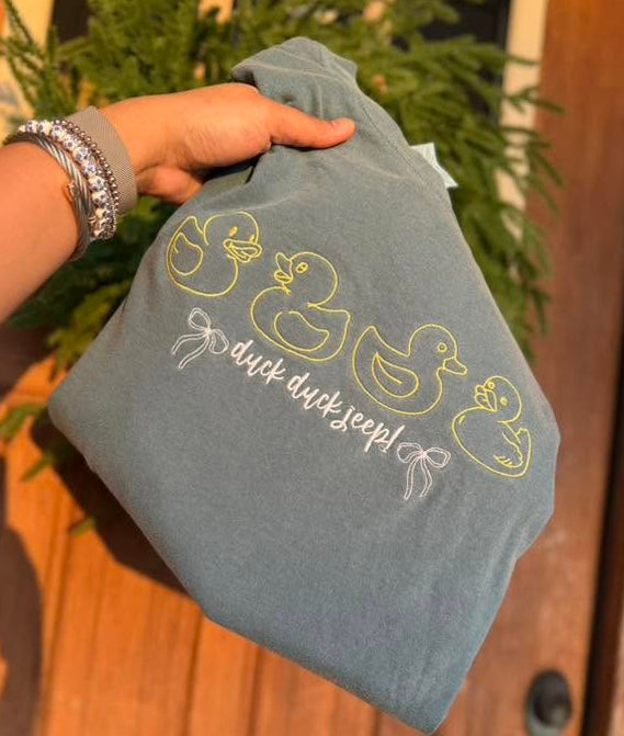 DUCK DUCK JEEP TEE OR SWEATSHIRT