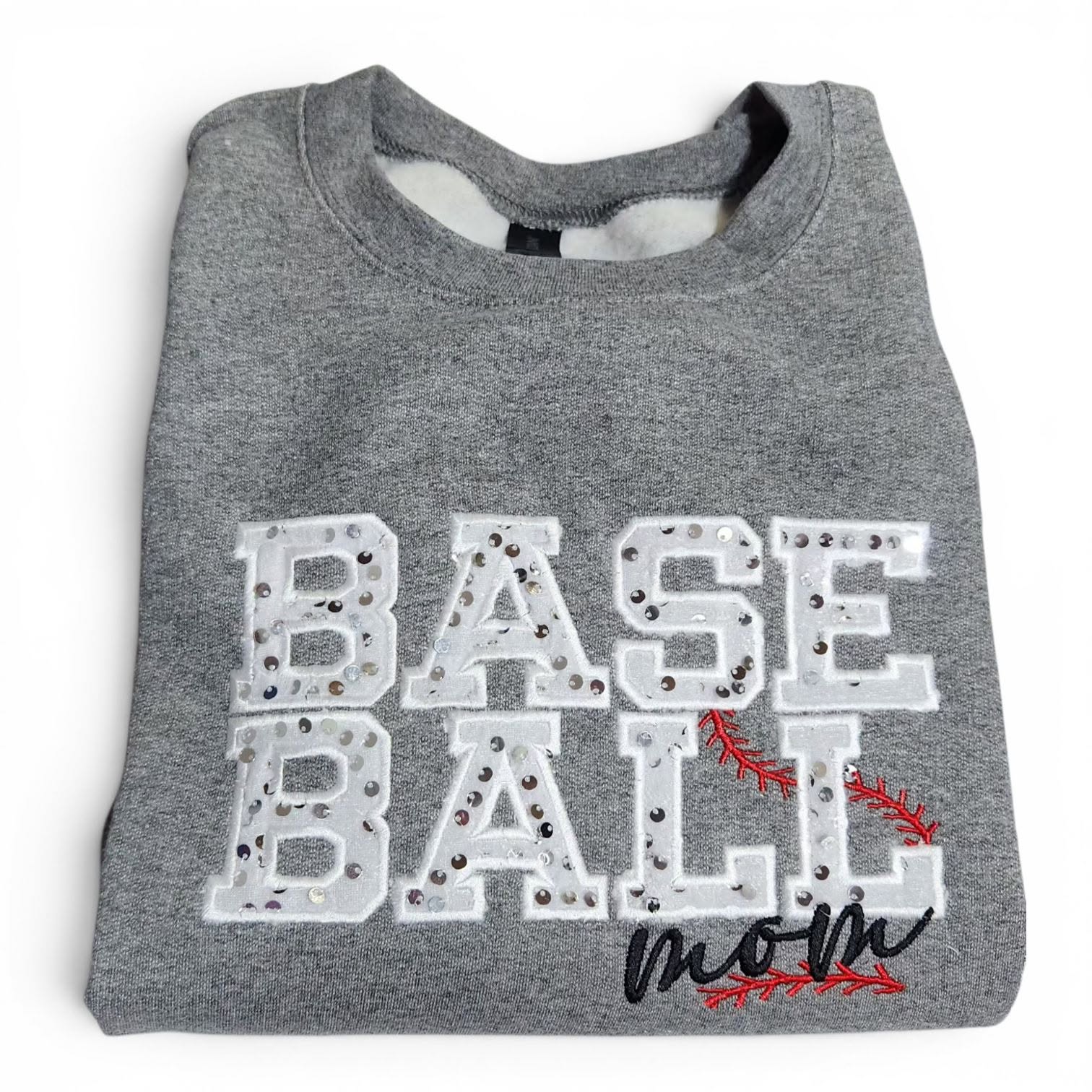 Custom Name Baseball Tee or Sweatshirt