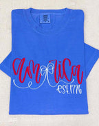 AMERICA EST.1776 TEE OR SWEATSHIRT