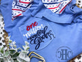 ONE NATION UNDER GOD POCKETED TEE