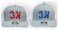 UPSIDE DOWN KC HAT CUSTOM THREAD COLOR